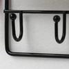 Iron Jacket Hat Storage Rack Modern Style Storage Hook  For Entryway Kitchen Office Decor