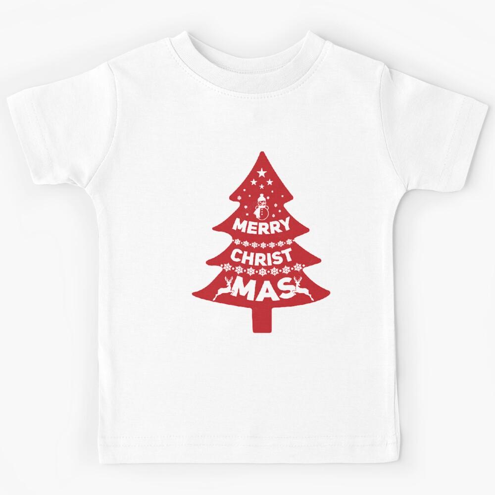Happy Merry Christmas Kids T-Shirt 140