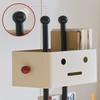Robot Book Shelf Multi-layer Household Children Book Shelves Bedroom Wrought Iron Magazine Rack Multifunction Organizers Shelf