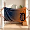 Tigres de Détroit (14) Couverture en flanelle un accent doux pour la chambre et le salon et un cadeau de maison douillet