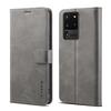 Vintage Leather Flip Wallet Phone Case for Samsung Galaxy S20 ULTRA Magnetic Clasp Card Holder Cash Pocket Kickstand Slim Business Cover