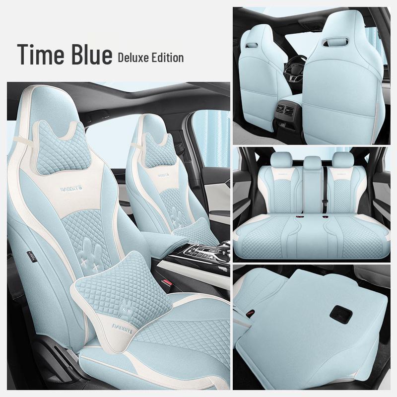 23 BYD Qin Plus DMI Full Wrap Seat Cover - All-Season Special Fabric for Plus/EV Models