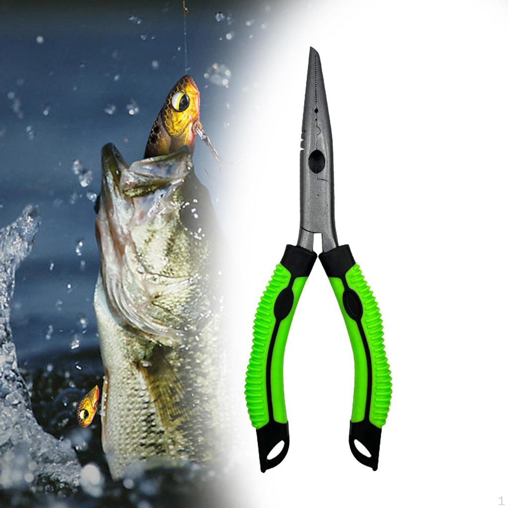 Fish Gripper Tool for Anglers - Lightweight Pliers with Hook Remover