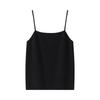 Women's Slim Fit Knit Cross Strap Tank Top - Sleeveless Cashmere Base Layer for Autumn/Winter