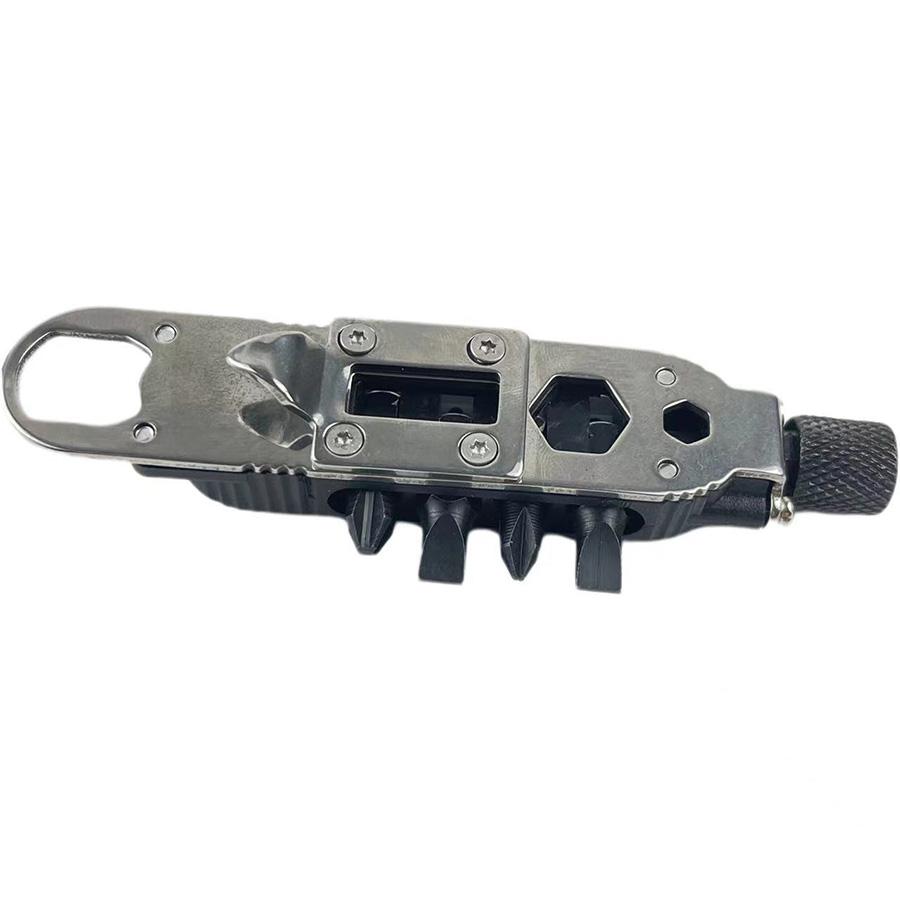 For EDC Keychain Multifunctional Pocket Screwdriver Camping Portable Tool Outdoor