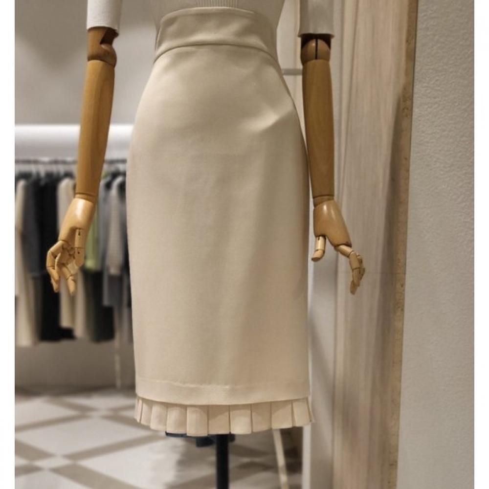 Юбка-карандаш с воланами Mojo H-силуэта J252msd936 creamy/66