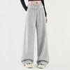 Women's Lace Patchwork Wide-Leg Casual Pants