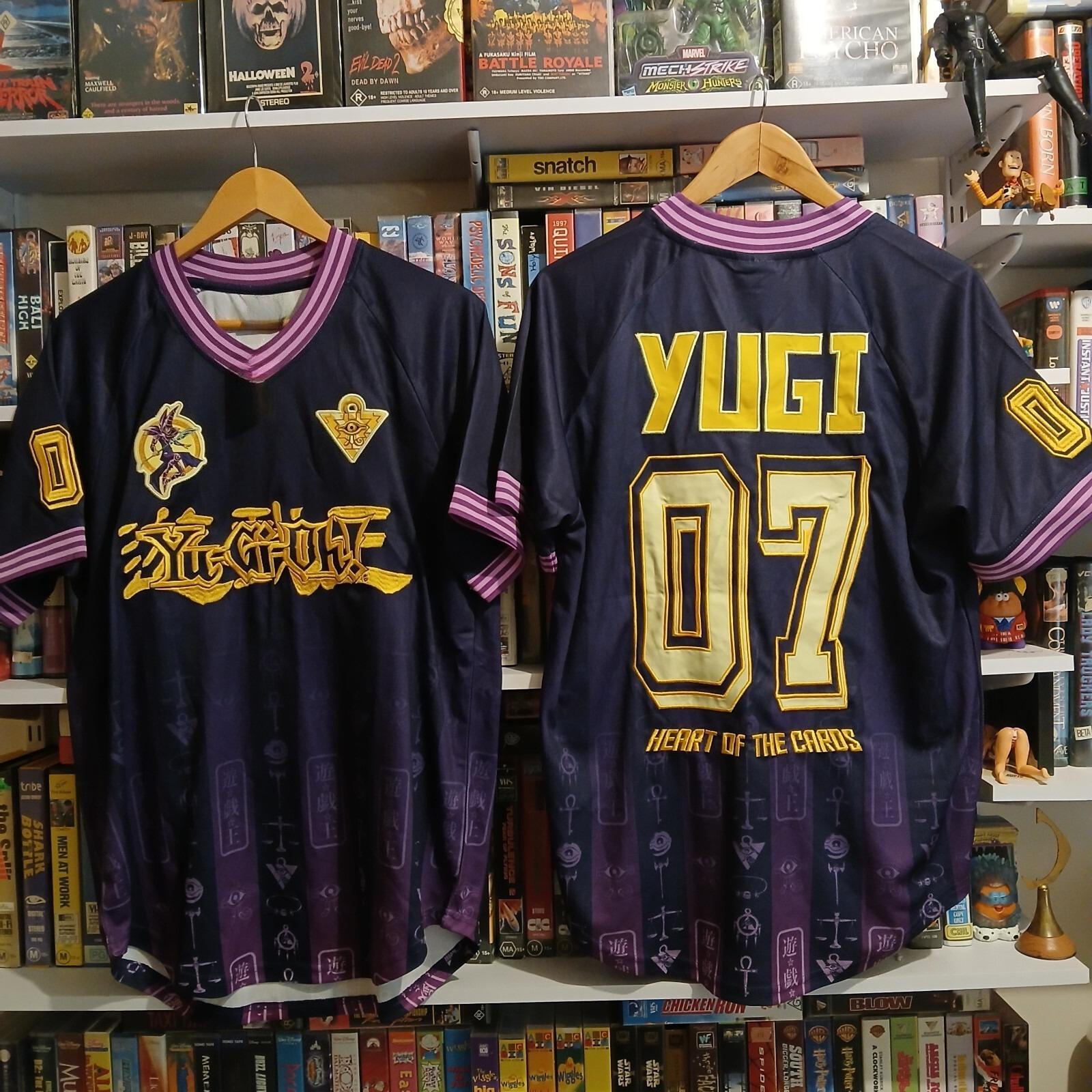 Nwt Yu Gi Oh Yugioh Official Outdoor Harajuku Y2K Street Trendy Men s and Women s T-Shirts Football Sports Shirts Clothing Top S