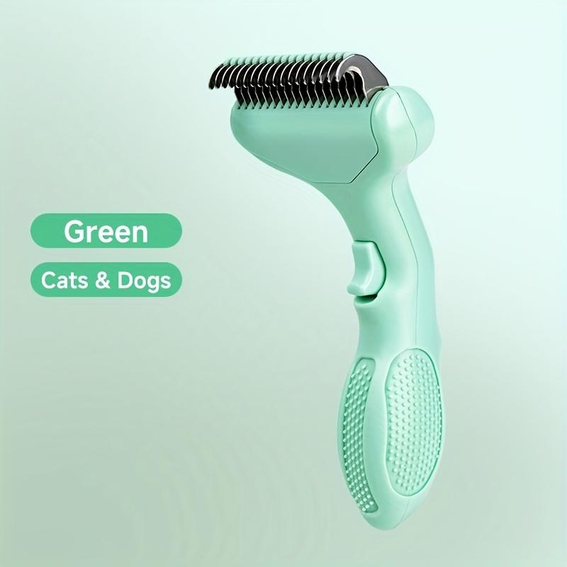Undercoat Rake for Dogs & Cats, Deshedding Brush for Long haired Pets, Cat Undercoat Brush&Deshedding Tool for Grooming
