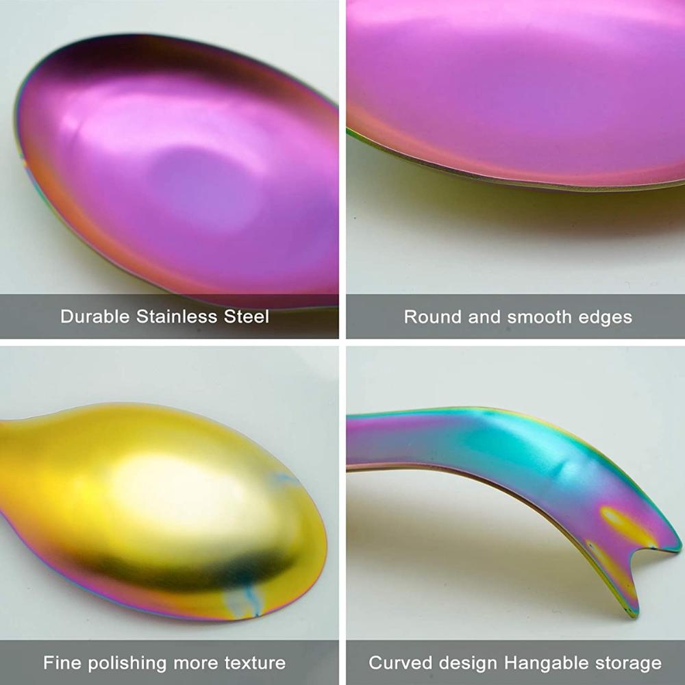 Dinnerware Cooking Utensils Stainless Steel Spoon Rest Ladle Holder Tableware Rack Spatula Stand