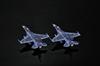 PLATZ Japan Air Force 70th Anniversary of the Founding of the Air Force 70th Anniversary of the Opening of Tsuiki Base Painted Aircraft Set of 2