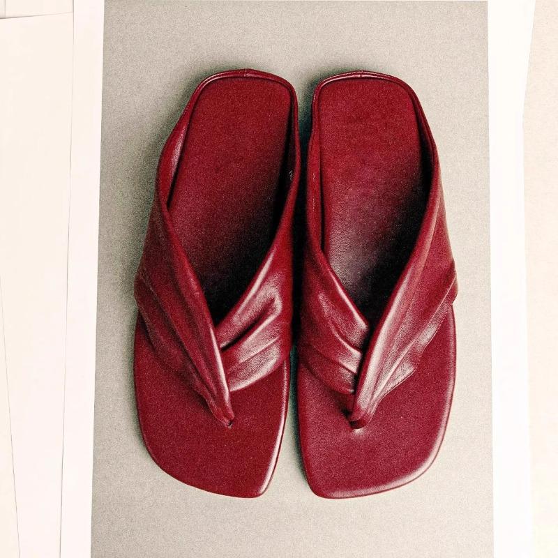 Summer New Luxury Wedges Heel Flip Flop Women Fashion Clip Toe Slippers Casual Comfort Beach Vacation Slides Shoes Zapatos Mujer