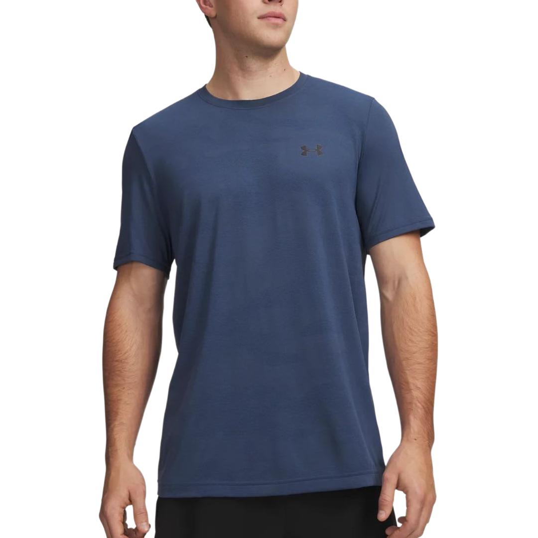 Under Armour Camo Vanish Elite Seamless Knit Fitted Sports T-Shirt Men tops 6010589-498 M