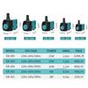 Ultra-Leise 3-25W Tauch-Wasserfontänenpumpe Filter Fischteich Aquarium Wasserpumpe Tankbrunnen EU US 110V-240V