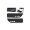 GOODGOODCAR Door Kick Guard For Honda N-BOX JF5 JF6 Protective Film Charcoal Fiber Pattern