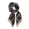 Plaid Pony Imitation Velvet Herringbone Pattern Cotton and Linen Small Square Scarf Silk Scarf Headscarf Shawl Sun Protection Scarf Women's Scarf