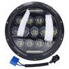 7in 12V LED Motorcycle Headlight 6000K 3000LM Waterproof Headlamp Universal