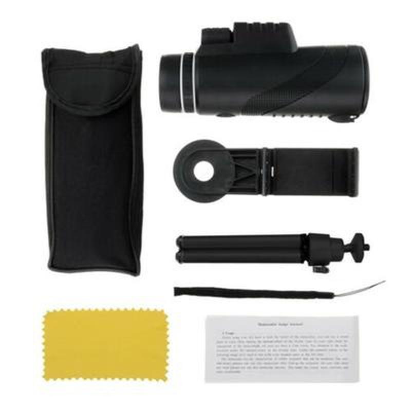 80x100 Full HD Monocular Telescope Phone Camera Zoom Starscope Birds Watching