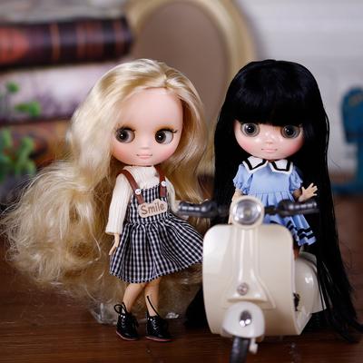 ICY DBS Middie Blyth Puppe 1/8 BJD Gelenkkörper Weiße Haut Süßes Set 20cm Puppe DIY Spielzeug Geschenk für Mädchen SD