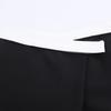 Araltay New Arrival Fashion Style Women's Clothing Fashion All-Match Minimalist Contrast Color Waist Double Breasted Culottes 1165223