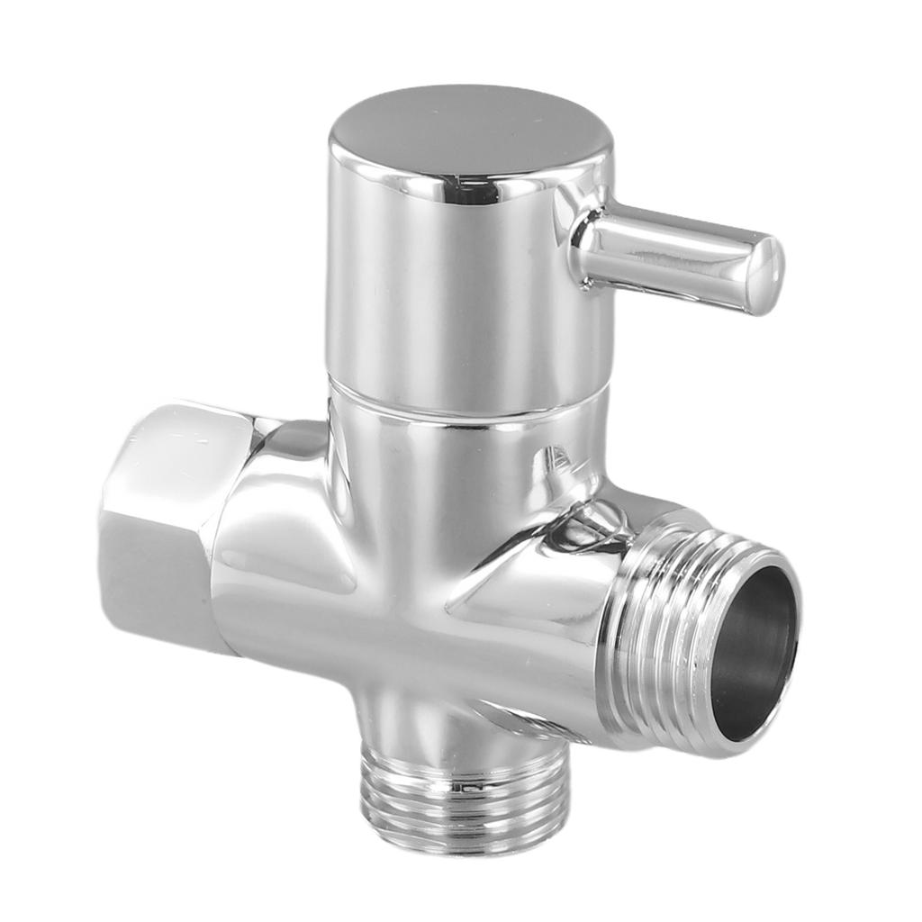 Shower Head Diverter Valve Rotating joint Replacement Chrome Plated Brass