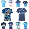 GC Titans 2026 NRL Rugby Tréningový dres Pánsky Domorodé vydanie Krátky rukáv Výkonnostný top