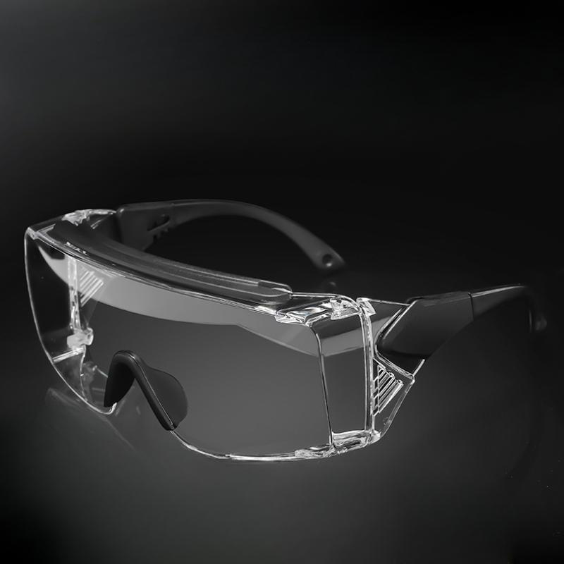 Non-polarized Safe Protection Glasses for Work Telescopic Adjust High Definition Ventilate Windproof Windproof Sunscreen Men Women Goggles