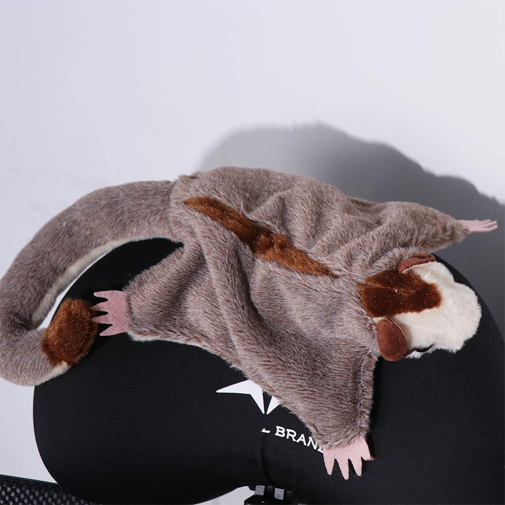 Magnetic Sugar Glider Plush Toy Simulation Australian Flying Squirrel Doll Birthday