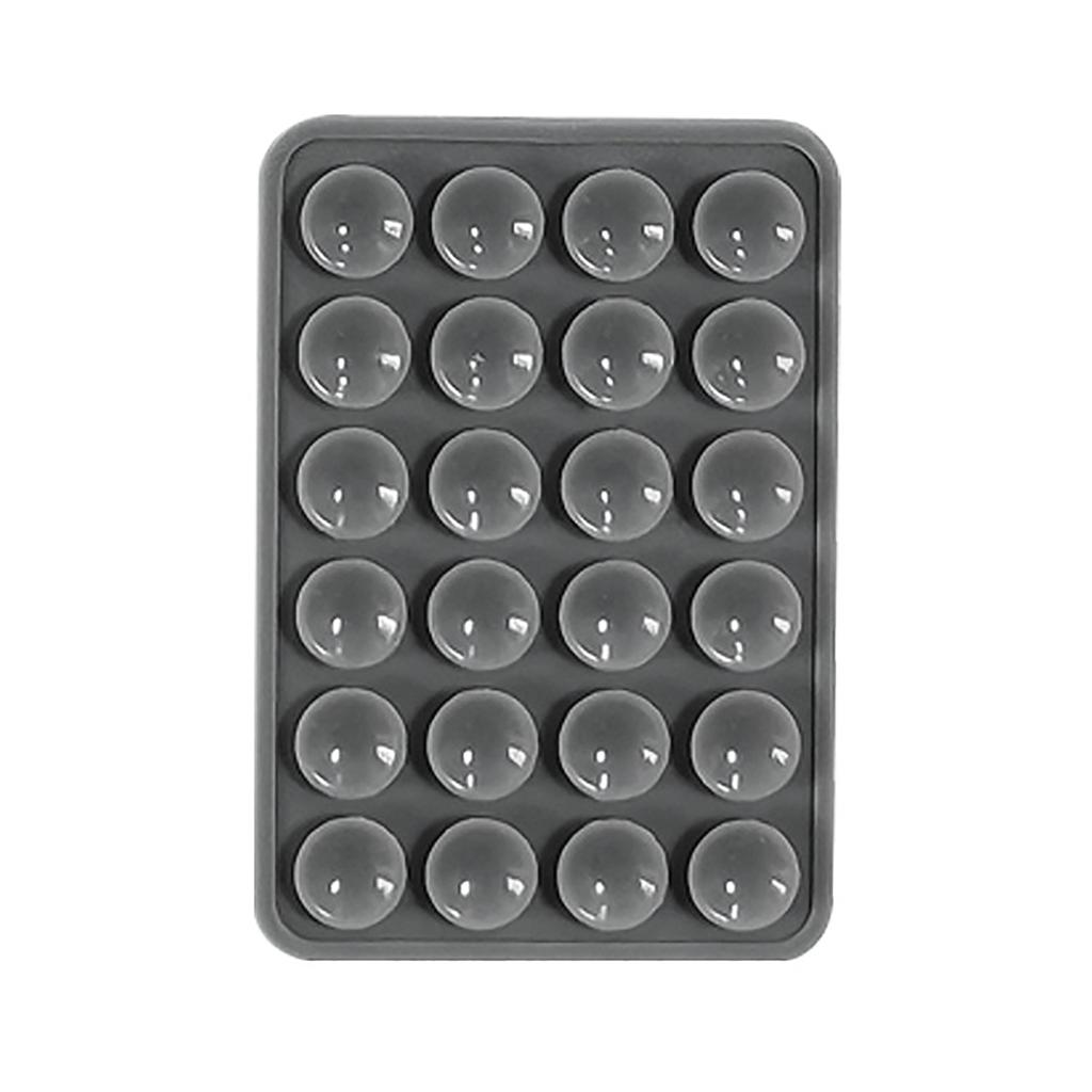 Silicone Suction Cup Phone Holder Multifunctional Suction Cup Wall Stand Square Anti-Slip Single-Sided Case Mount Back Sticker