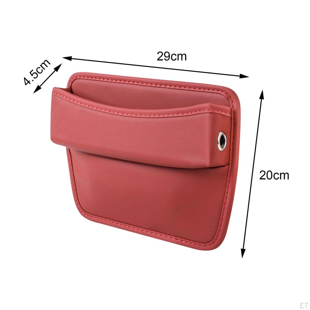 Auto Car Seat Gap Organizer Reserved Charging Hole Crevice Storage Pocket for Yuan Plus Sundries