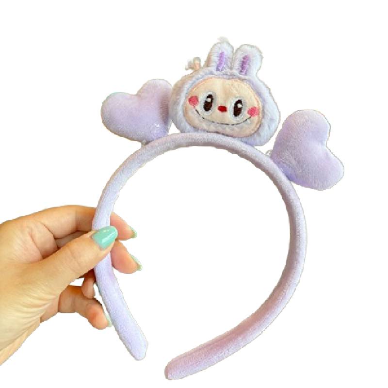 Face Wash Plush Headband Non Slip Hair Band Accessories Cartoon Gift