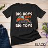 Boys Toys Excavator T-shirt Digger Worker Sand Vehicle Gift Unisex T-shirt