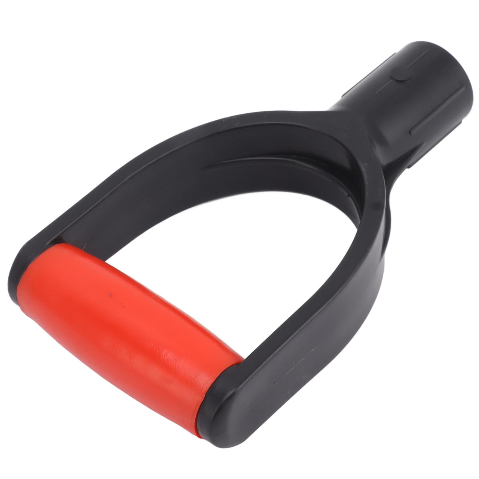 

Shovel D Grip Handle 32mm Inner Diameter Silicone Grip Reinforcement Snow Shovel Handle Replacement for Digging Raking червоний колір чорний