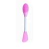 Double Ended Facial Mask Brush Silicone Facial Mask Applicator Spatula Cleansing Massage Brush
