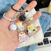 Cute Cartoon Keychain Pendant Sweet Exquisite Backpack Decoration Accessories Fashion Creative Personality Dolls Key Ring Gifts