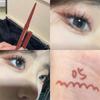 12 Colors Eyeliner Pencil Smooth Wine Red Soft High Pigment Eye Liner Pen Waterproof Matte Aegyosal Lying Silkworm Eyes Makeup