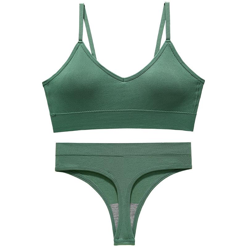 Adjustable Shapewear Set: High Elastic Breathable Camisole, Beautiful Back Vest, Thong, Underwire-Free, Anti-Sagging Bra.