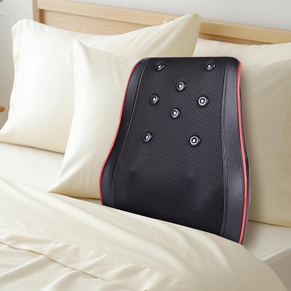 Electric Neck Massager with Heat Heated Back Massager with Remote Control 3D Deep Tissue Kneading Pillow for Neck Back Shoulder