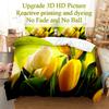 Tulip Quilt Cover 220x240 Duvet Cover Set Double bed 200x200cm 3D Flower King Bedding Sets Twin Size 3PCS 2PCS Single 140x210