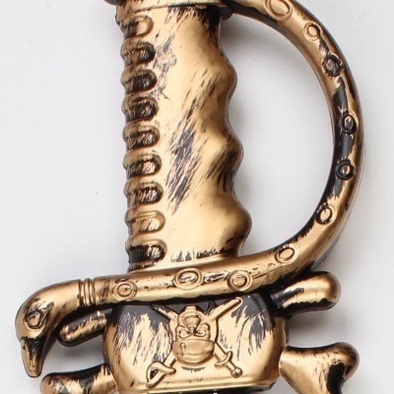 Halloween Pirate Gun Hat Knife Compass Props Pirate Party Accessories COSPLAY Pirates of The Caribbe