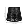 1Pcs Premium Iron Lampshade Creative Tree Shadow Pattern Dust Proof Soft Light Diffuser for Table Floor Lamp Modern Home Decor