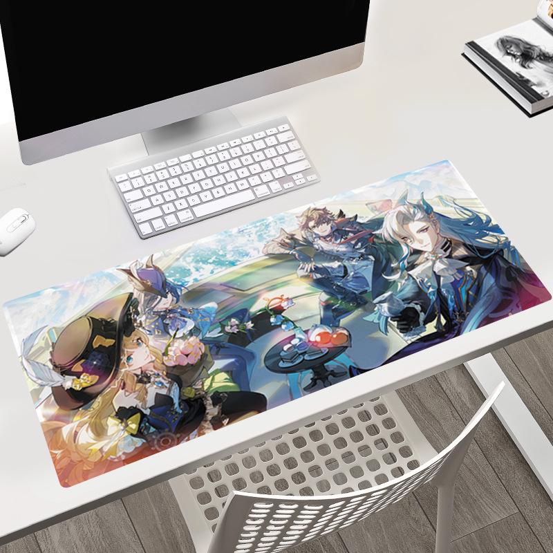 Genshin Impact Large Anime Gaming Mouse Desk Pad