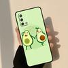 Cute Avocado Fruits Case For Oppo A60 A40 A80 A18 A38 A58 A78 A98 A15 A54 A74 A94 A17 A57 A16 A76 A96 A6 A5 Pro