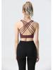 Uarun Women's Sports Bra: Beautiful Back, Cross Eight Straps, High Elastic, Comfortable, Naked Feeling Yoga Bra