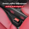 2Pcs Car Seat Gap Filler Blockers Seat Belt Buckle Protectors Flexible Universal AutoInterior Accessory Prevent Small Items Fall