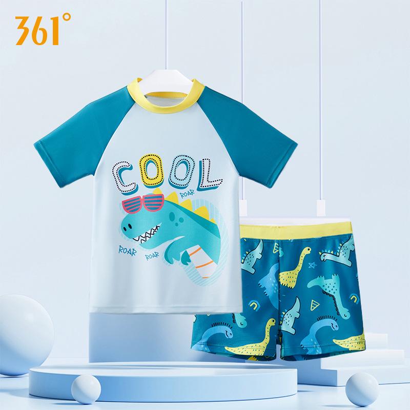 

361 Kids Swimwear: Boys & Girls Two-Piece and One-Piece Swimsuits, Long/Short Sleeve for Toddlers & Older Kids 120 [Height 110-120 cm, Weight 15-20 kg]