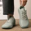 Unisex Barefoot Minimalist Shoes Women Men Wide Toe Zero Drop Sneakers Matte Artificial Leather Fashion Slip On Shoes Fitness