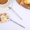 4PCS Stainless Steel Coffee Stirring Spoon, 5inch Coffee Stirrers Ice Tea Spoon, Beverage Cocktail Stirrers Stir, Tiny Salt Condiment Spoons, Drink