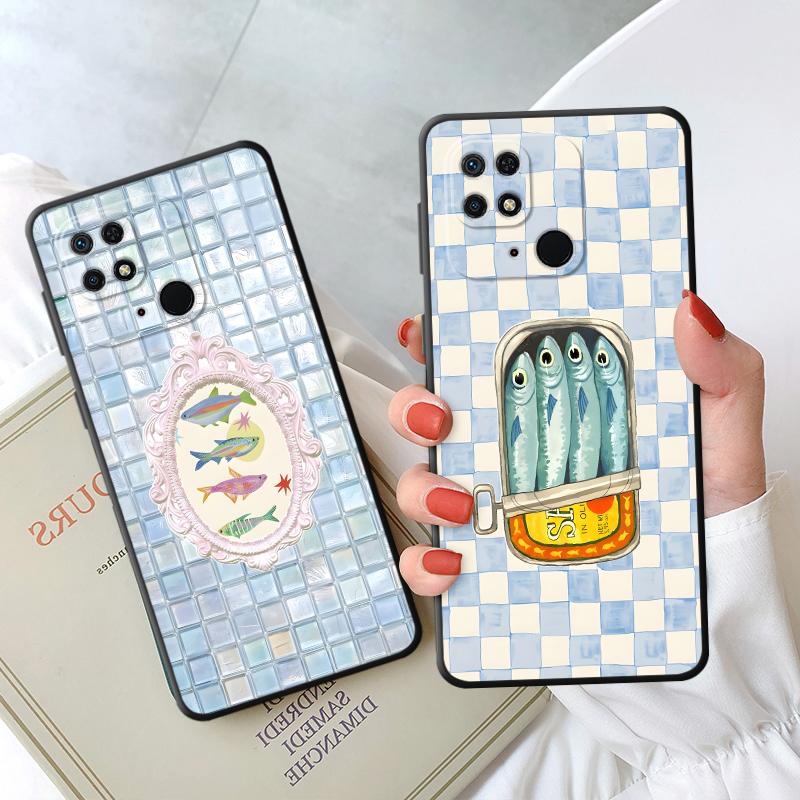 Cartoon Creative Fish Case for Xiaomi Mi 15 Pro 14 12 11T 12T Pro 13 Lite 12X 11 10T Funda Phone Cover