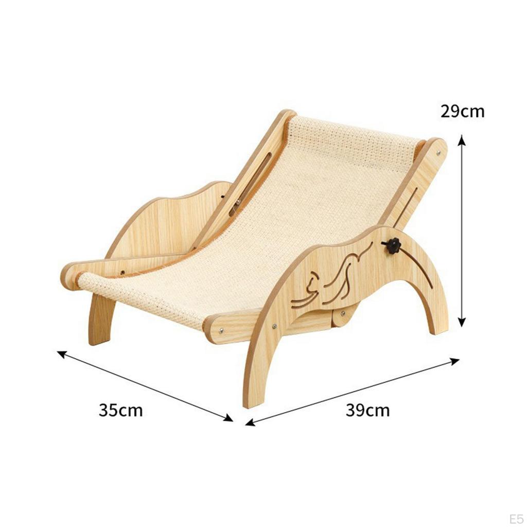 Cat Hammock Bed Lounge Chair Furniture Pet Cot Resting Comfortable Sleeping Nest